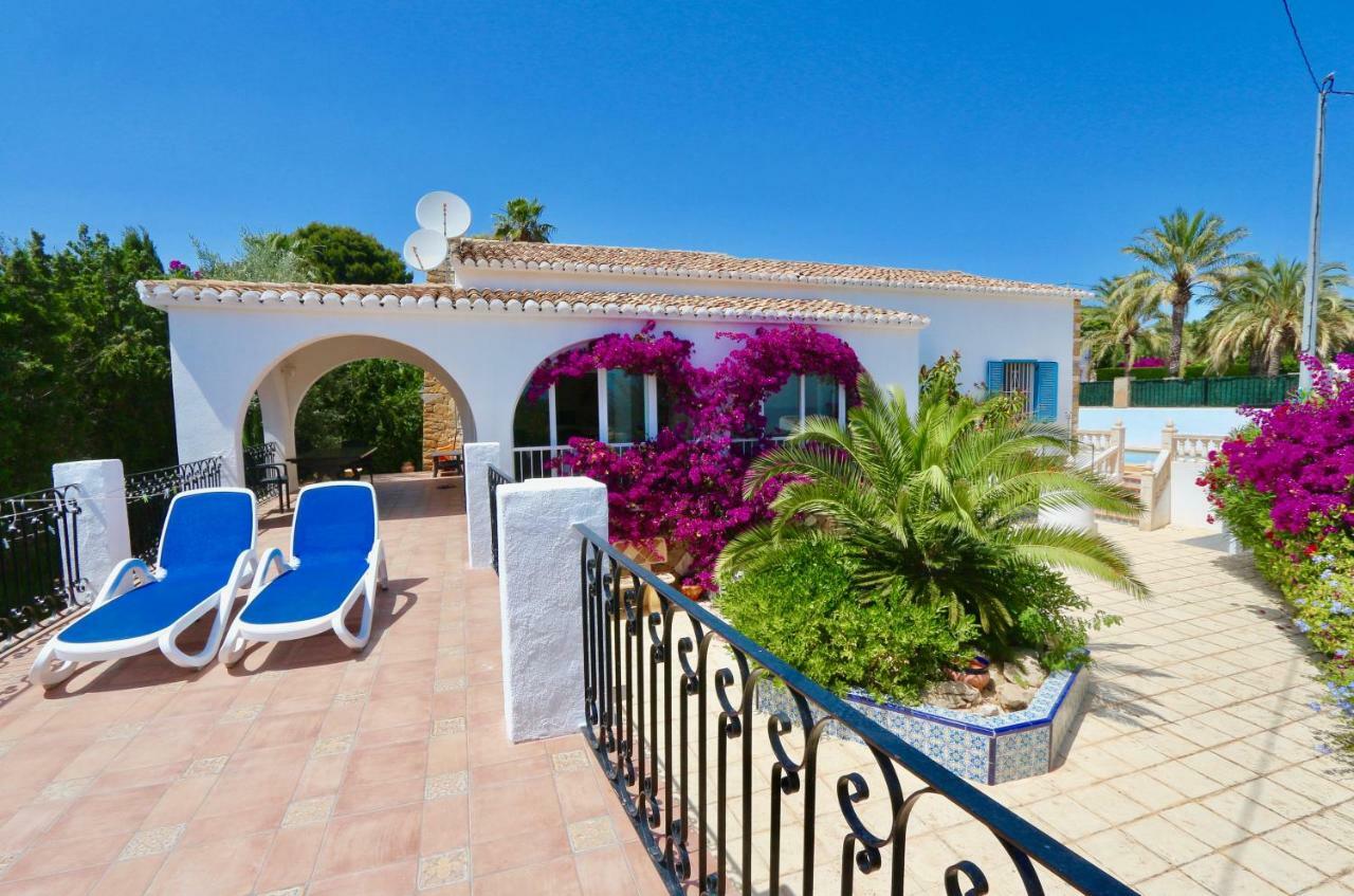 Calalga Сasa Frente A La Playa Con Piscina Privada Villa Calpe Eksteriør bilde
