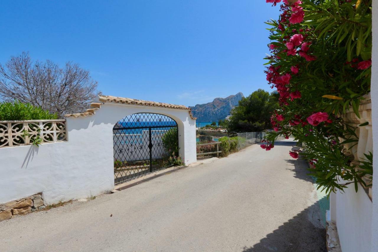 Calalga Сasa Frente A La Playa Con Piscina Privada Villa Calpe Eksteriør bilde